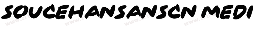 SouceHanSansCN Mediu字体转换